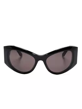 Balenciaga Eyewear солнцезащитные очки в оправе 'кошачий глаз', черный