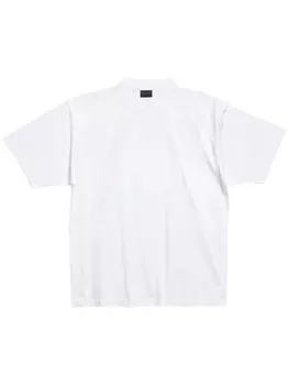 Balenciaga футболка с логотипом, белый