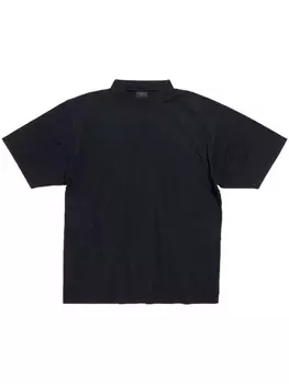 Balenciaga футболка с логотипом, черный