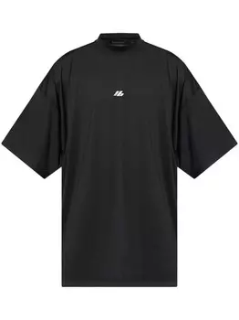 Balenciaga футболка с логотипом, черный