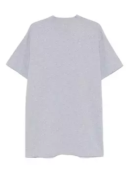 Balenciaga футболка с логотипом, серый