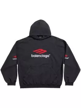 Balenciaga худи 3B Sports Icon, черный