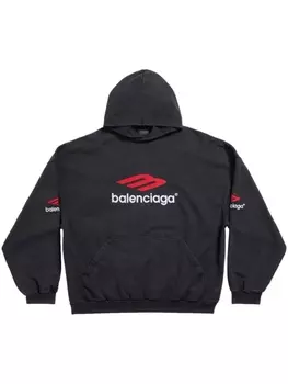 Balenciaga худи 3B Sports Icon, черный
