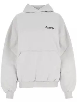 Balenciaga худи Beverly Hills с вышивкой, белый