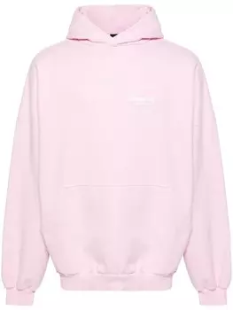 Balenciaga худи Beverly Hills с вышивкой, розовый