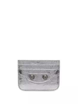 Balenciaga картхолдер Le Cagole, серебристый
