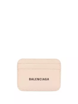 Balenciaga картхолдер с логотипом, нейтральный цвет