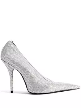 Balenciaga клатч Shoe Knife, серый