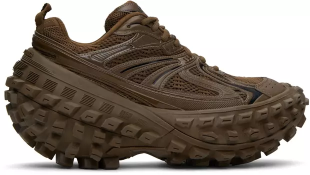 Balenciaga Коричневые кроссовки-вышибалы