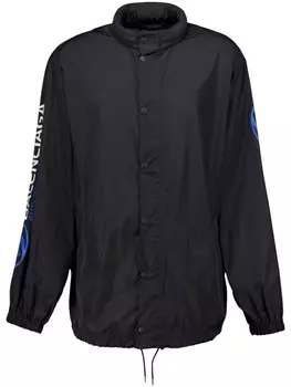 Balenciaga короткая ветровка, черный