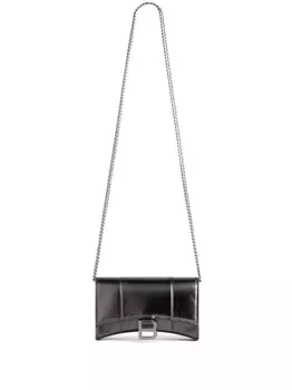 Balenciaga кошелек Hourglass, серый