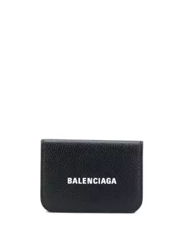 Balenciaga кошелек с логотипом, белый