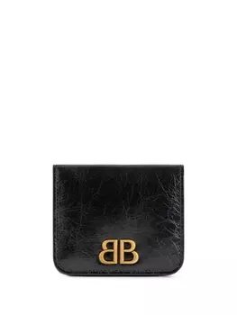 Balenciaga кошелек с логотипом, черный