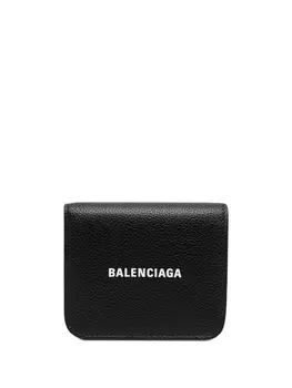 Balenciaga кошелек с логотипом, черный