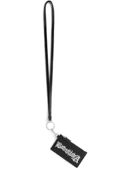Balenciaga кошелек с логотипом, черный