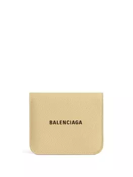 Balenciaga кошелек с логотипом, желтый