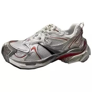 Кроссовки мужские Balenciaga Runner массивные, серебряный