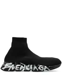 Balenciaga кроссовки Speed 2.0, черный