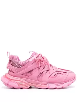 Balenciaga кроссовки Track на шнуровке, розовый