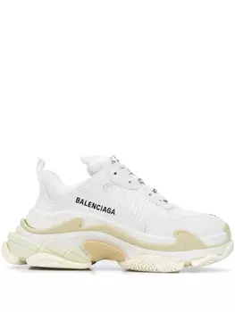 Кроссовки Balenciaga Triple S 524036W2CA1, белый