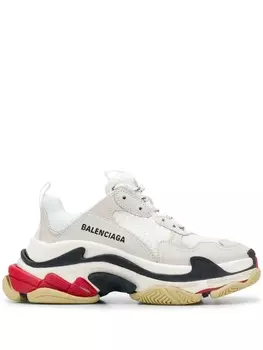 Balenciaga кроссовки Triple S, белый