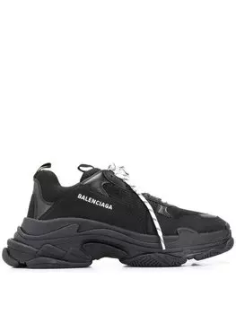 Кроссовки Balenciaga Triple S, черный/белый