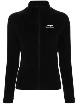 Balenciaga куртка на молнии, черный