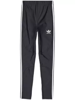 Balenciaga легинсы Athletic из коллаборации с adidas, черный