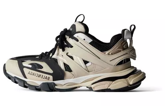 Кроссовки женские Balenciaga, бежевый / черный