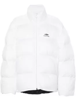 Balenciaga лыжная куртка 3B Sports Icon, белый