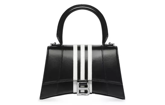 Balenciaga Маленькая черная сумка Adidas Hourglass