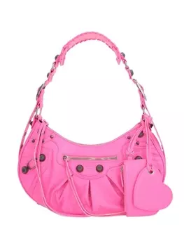 Маленькая сумка через плечо Balenciaga Le Cagole, розовый