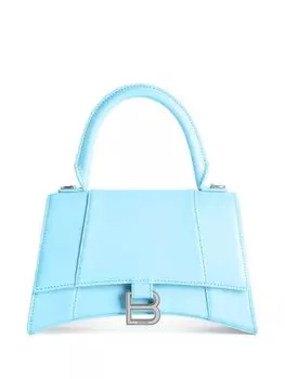 Balenciaga маленькая сумка Hourglass с верхней ручкой, синий