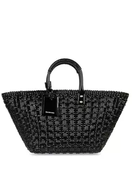 Balenciaga маленькая сумка-корзина Bistro, черный