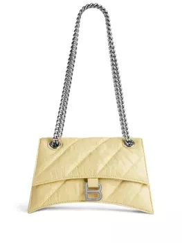 Balenciaga маленькая сумка на плечо Crush, желтый