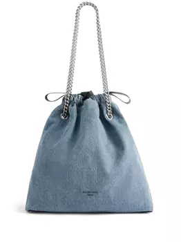 Balenciaga маленькая сумка на плечо Crush, синий