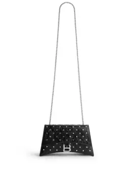 Маленькая сумка на плечо Balenciaga Crush, черный