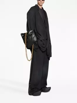 Balenciaga маленькая сумка на плечо Puffer, черный
