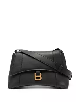 Balenciaga маленькая сумка на плечо Soft Hourglass, черный