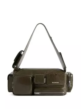 Balenciaga маленькая сумка на плечо Superbusy, зеленый
