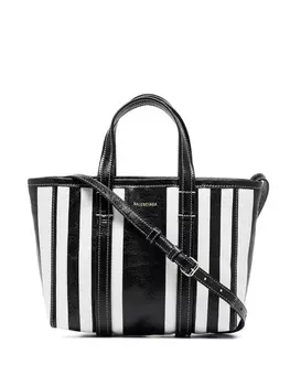 Balenciaga маленькая сумка-шопер Barbes East-West, черный