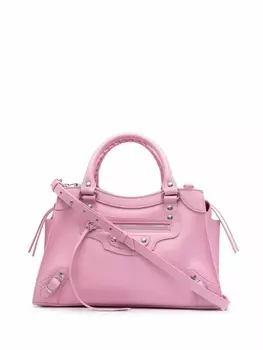 Balenciaga маленькая сумка-тоут City, розовый