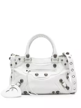 Balenciaga маленькая сумка-тоут Le Cagole, нейтральный цвет