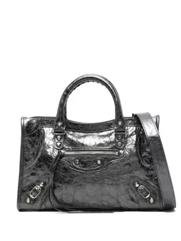 Balenciaga маленькая сумка-тоут Le City, серый