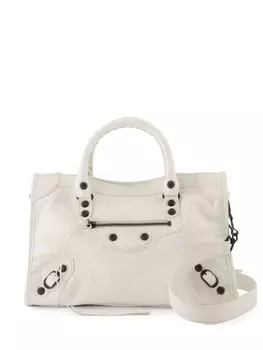 Balenciaga маленькая сумка-тоут Le City, нейтральный