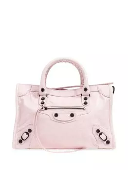 Balenciaga маленькая сумка-тоут Le City, розовый