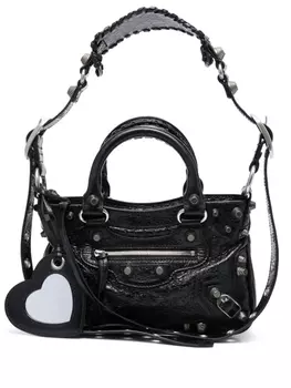 Balenciaga маленькая сумка-тоут Neo Cagole, черный