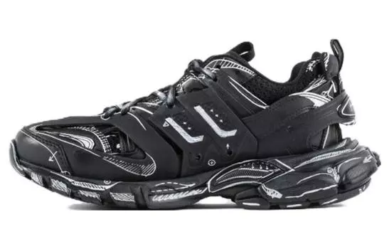 Кроссовки Balenciaga Track 1.0 Chunky Male, черный