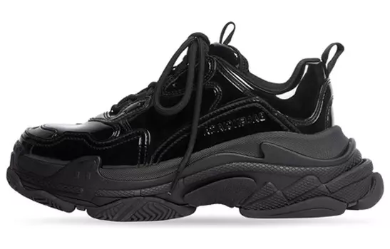 Кроссовки Balenciaga Triple S Chunky Male, черный