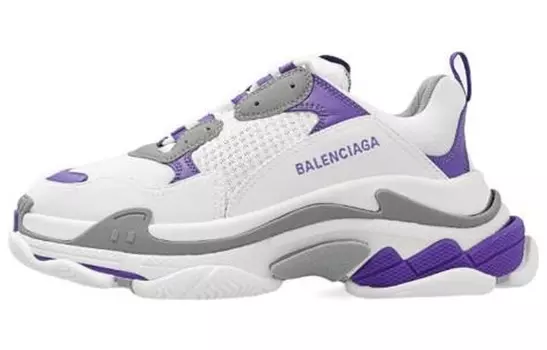 Кроссовки Balenciaga Women's Triple S Sneaker 'White Purple'